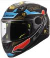 Der neue Kinderintegralhelm in sportlichen Design passt mit seinen leuchtenden Farben